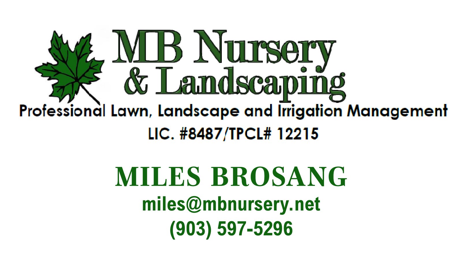 Home large sponsors miles brosang